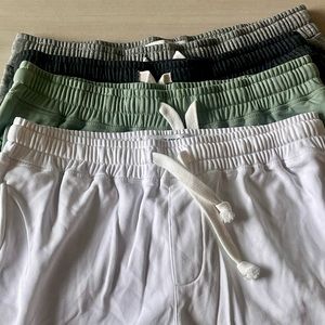 Maamgic Mens Jogger Gym Athletic Shorts 5.5 Inch Set Medium